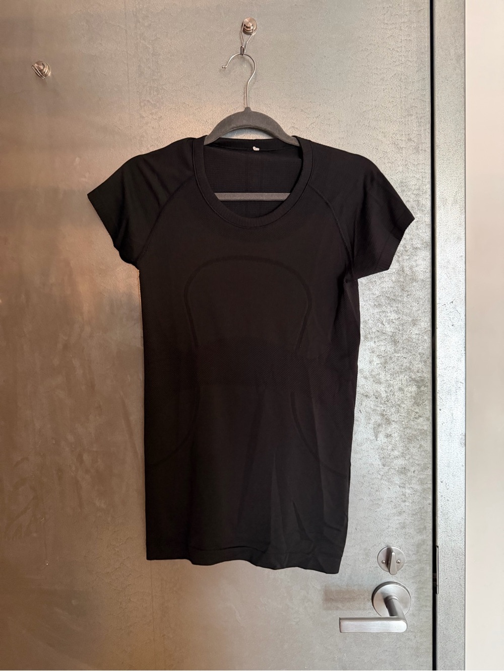 lululemon athletica Black Short Sleeve Performance Tee